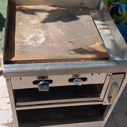 Plancha Industrial De Gas Natural