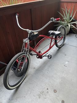 26in stretched beach cruiser