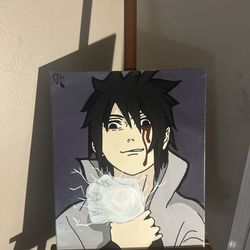 Sasuke Uchiha Naruto Painting