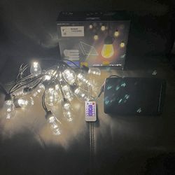 New In Box 49 Feet Solar LED String Light With Controller