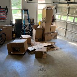 Moving Boxes/packing Paper