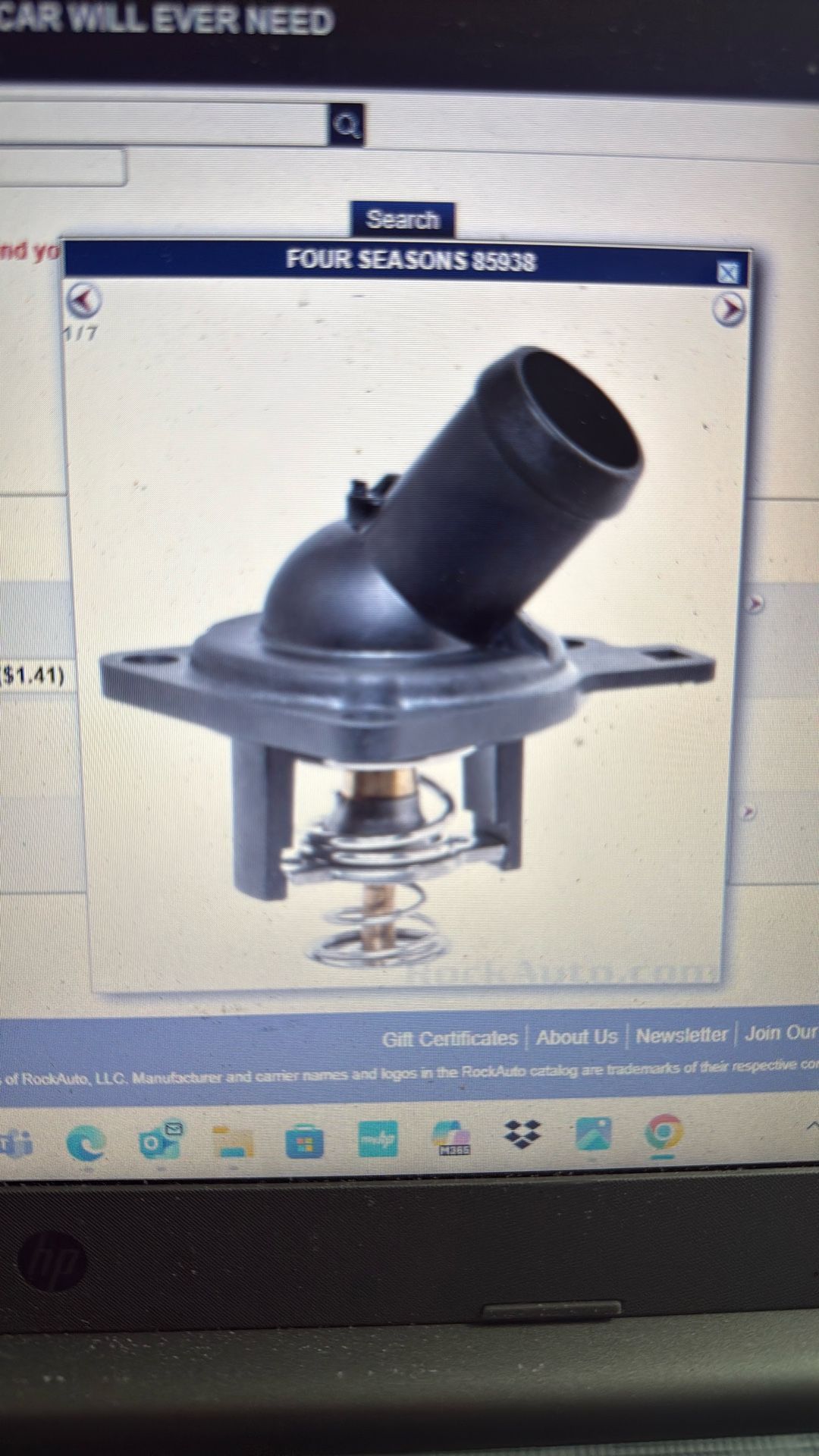 Water Outlet/Thermostat Housing