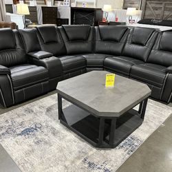 Power Reclining Sectional 🌼