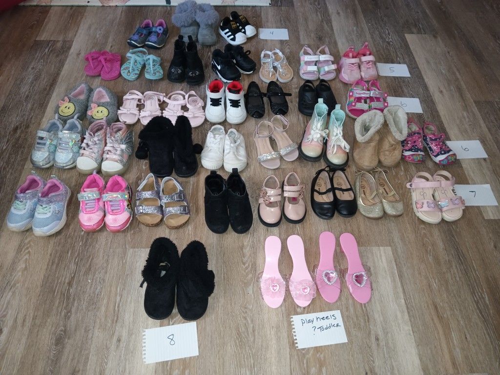 Toddler Shoes,. Sandals And Boots 