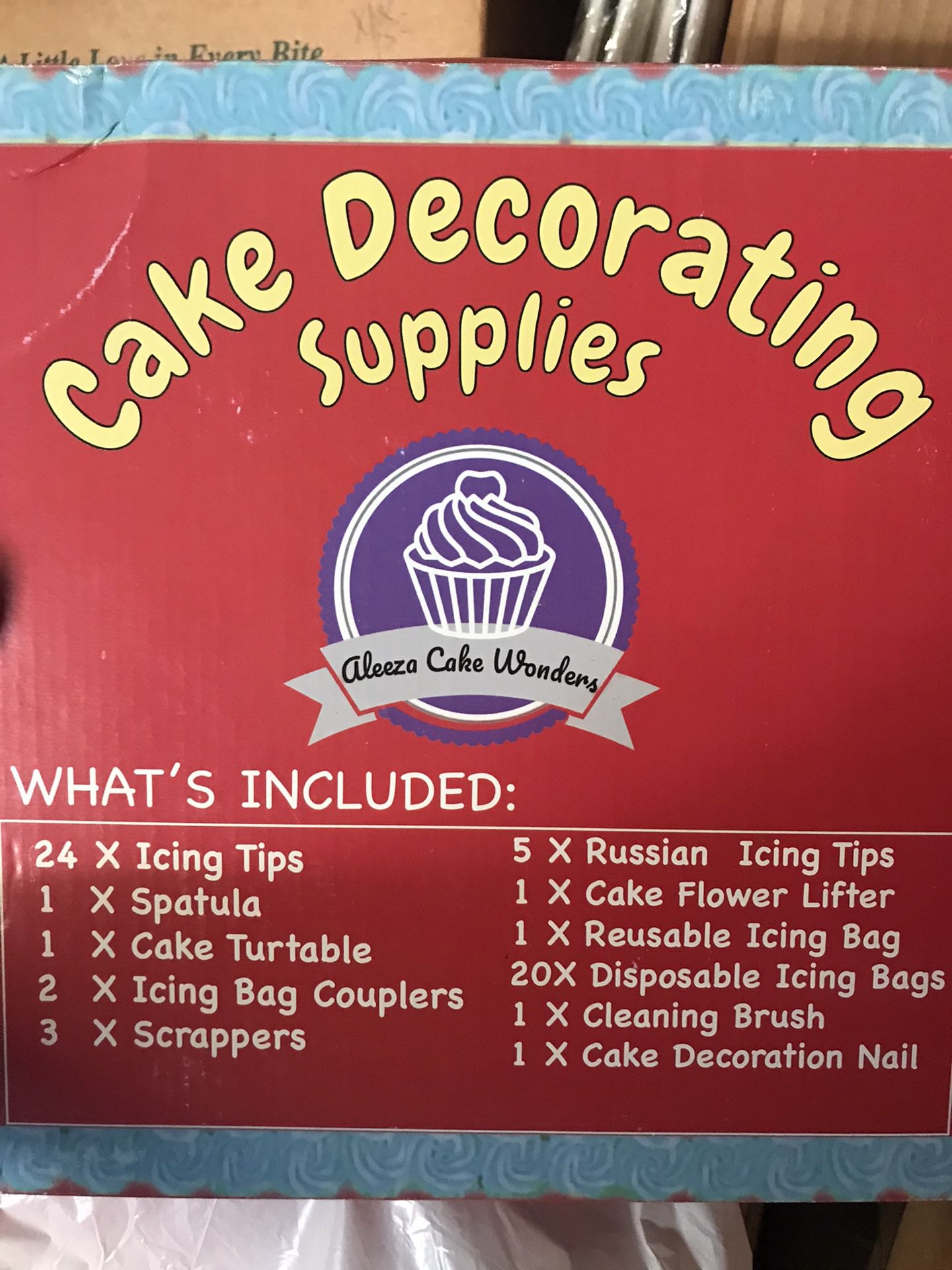 2 Cake Decorating Supplies Kits 