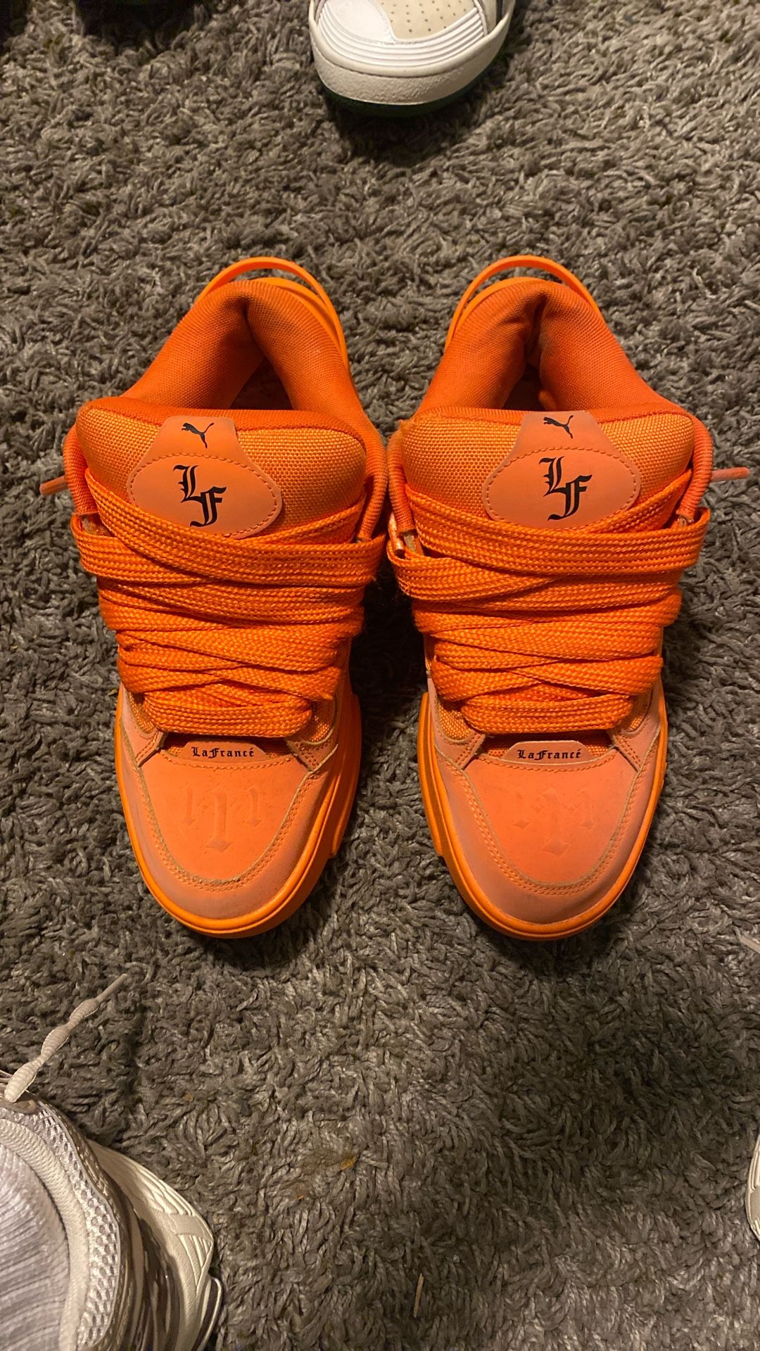 Puma X Lamelo Ball Lafrance Armor Sneaker In Orange