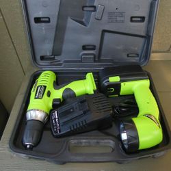 Kawasaki Cordless Drill And Light