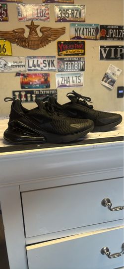 Nike Air Max 270 Triple Black Sneakers