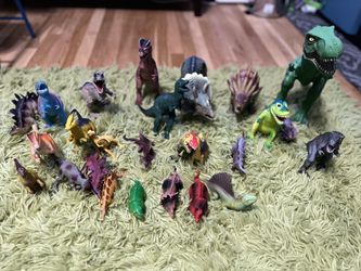 Pack Of Dinosaur Figurings