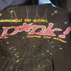 Pink Sp5der hoodie
