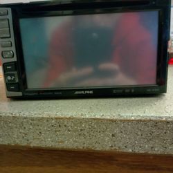 Alpine Double Din Ine-w96 Headset