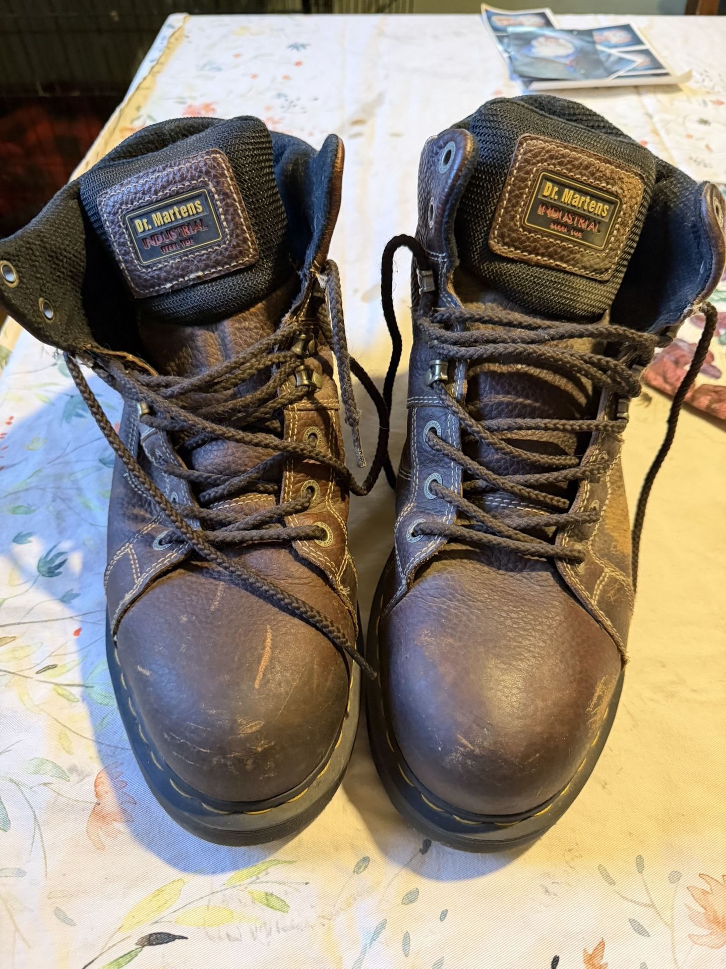 Dr. Martens size 13 steel toe work boots