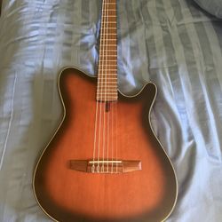 Ibanez Electric Acoustic Nylon String Guitar. FRH1ON-BSF