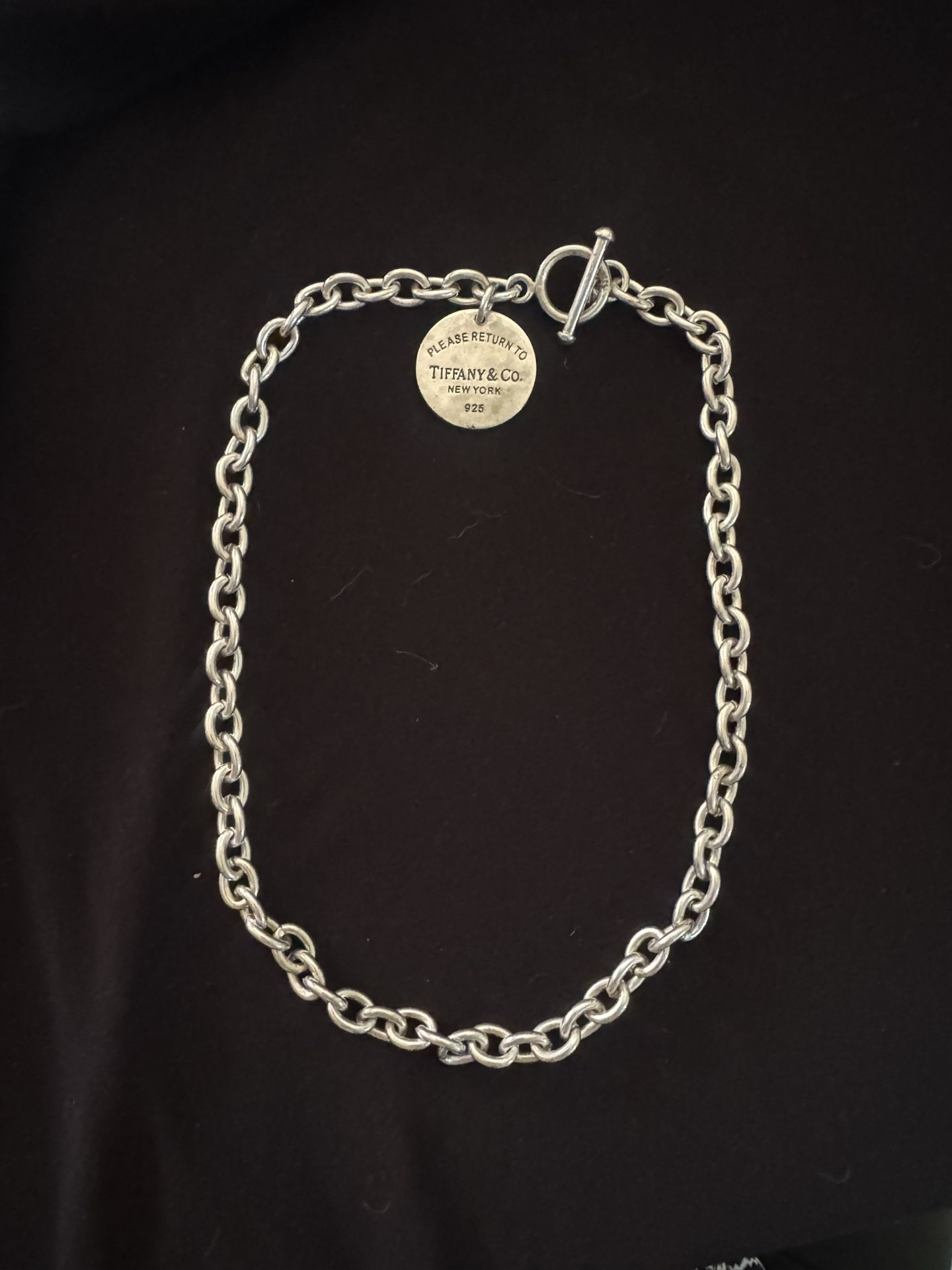Tiffany 18 inch chain necklace