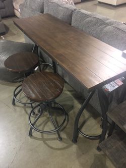 Brown 3 Piece Table Set Sale