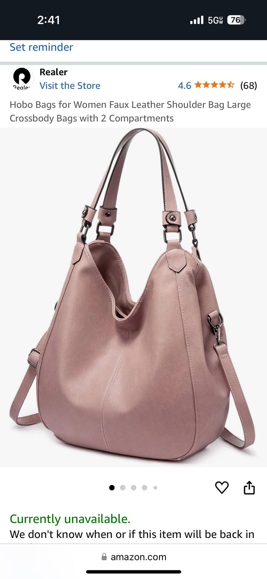 Hobo Purse.