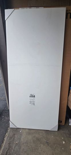 36x80 Smooth Fiberglass Entry Door Slab (Flush)