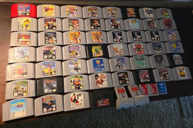 Nintendo 64 N64 Video Games Zelda, Mario, Banjo etc