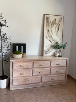 Dresser and nightstands