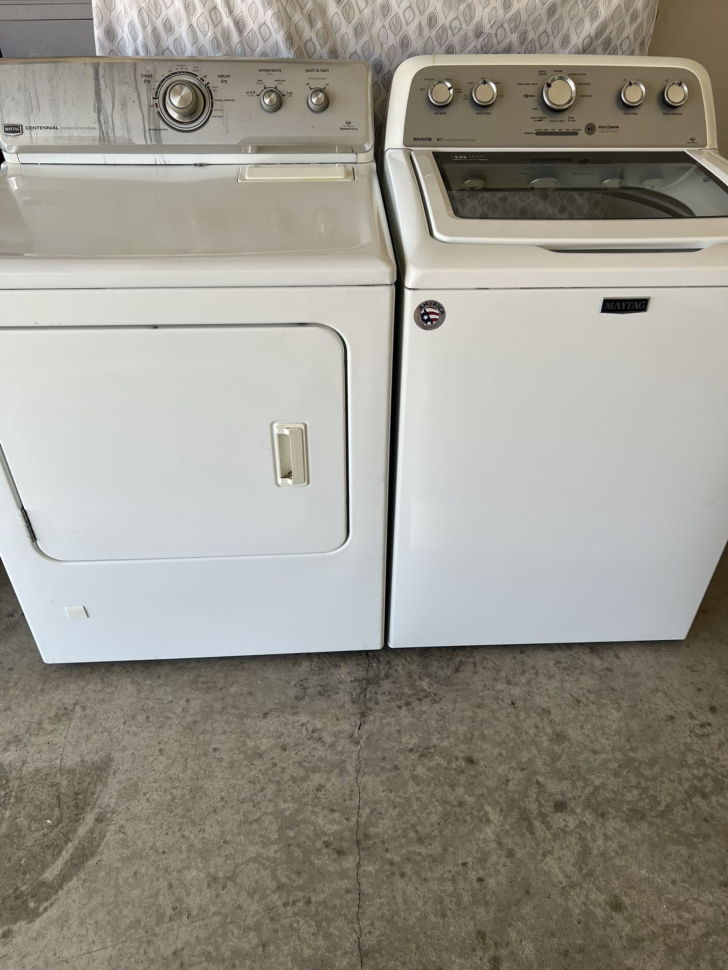 Maytag washer and gas Dryer