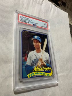 2016 topps Ken Griffey JR celebrating 65 years Psa 9