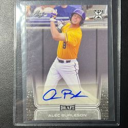 2020 Leaf Rookie Alec Burleson Auto