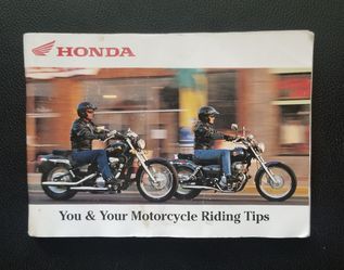 Honda Riders Manuel plus Tips