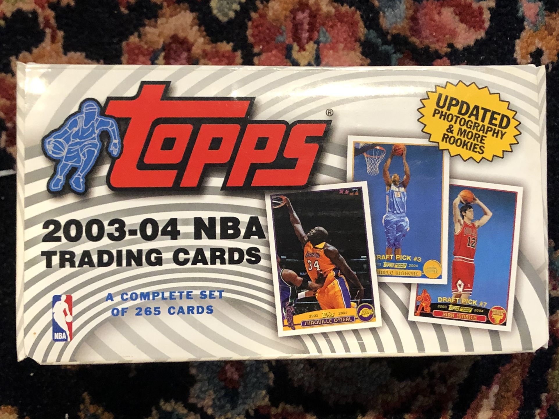 Topps 2003-04 Basketball Factory Set: Lebron/Melo/Wade RC