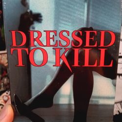 Dressed To Kill VHS 