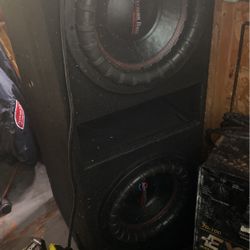 12 Box For Trucks Deep Bass New Wood