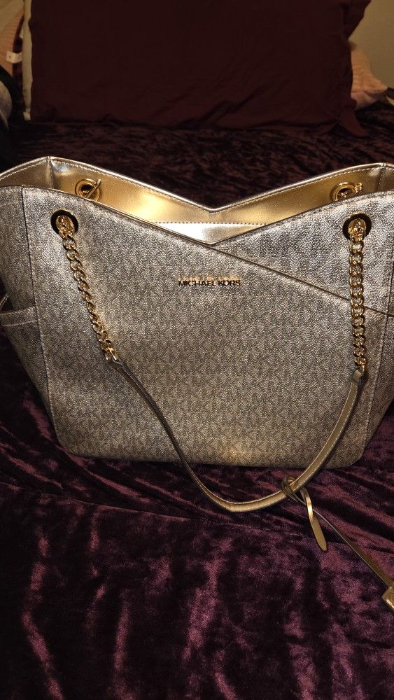 Michael Kors Rare Gold Tote