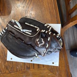Youth Softball Glove Bat Helmet 
