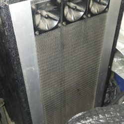 2 empty speaker boxes