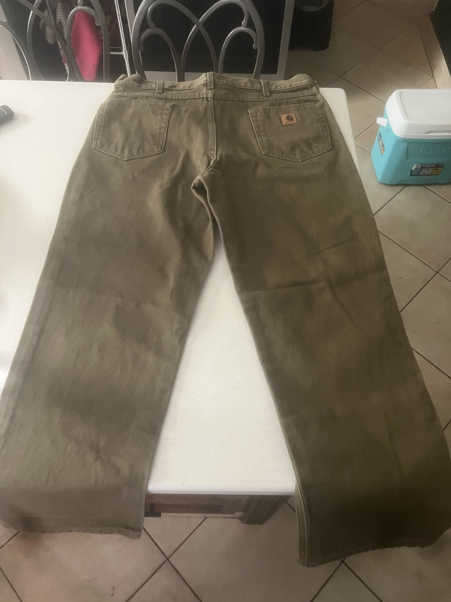 Carhartt Green 38” 30”