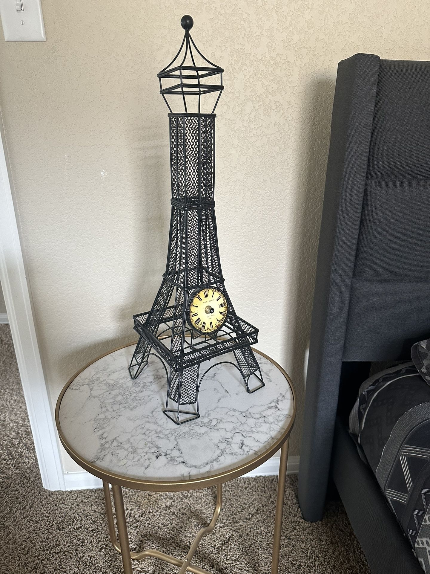 Wireframe Eiffel Tower Decorative Model