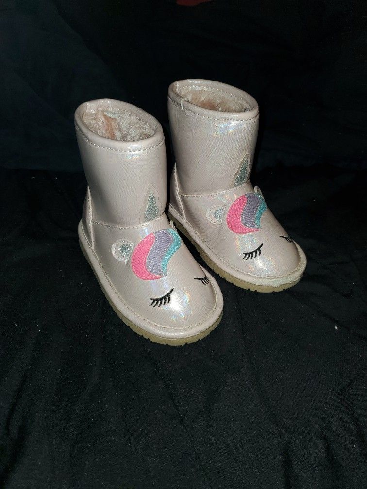 Toddler Girls  Unicorn Boots Size 7c