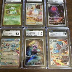 Pokemon Slabs CGC Graded 