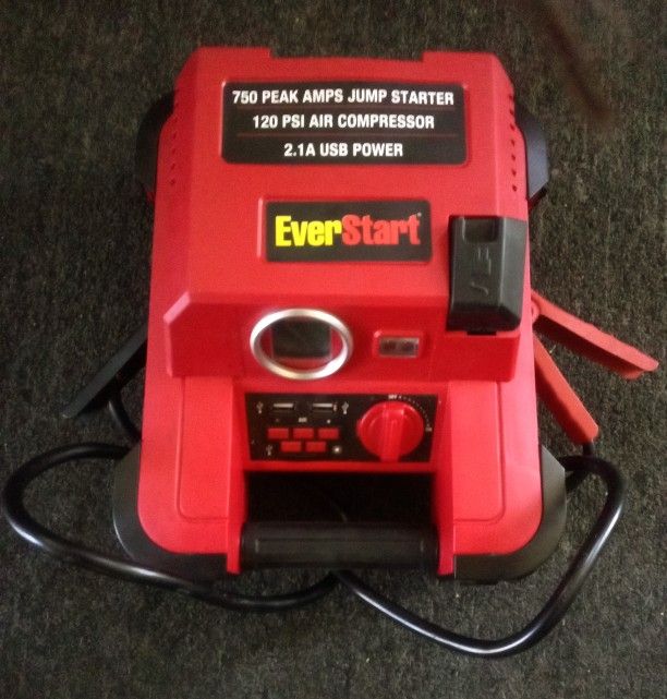 Ever Start Car Jump Starter/Air Compressor