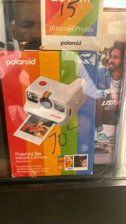 Polaroid go instant camera