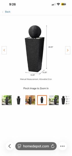 (Black) water fountain