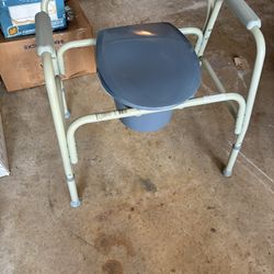 Medical Folding Bedside Commode 