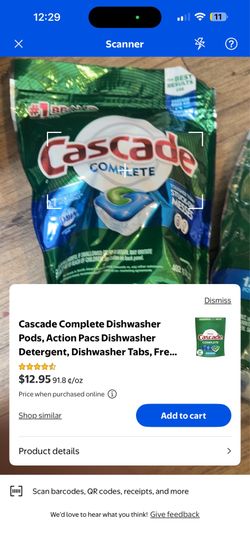 Dishwasher pods