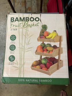 Bamboo Fruit Basket