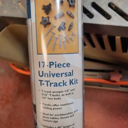 Rockler 17 Piece Universal T Track Kit