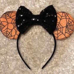Disney Parks Ears - HALLOWEEN Spiderwebs