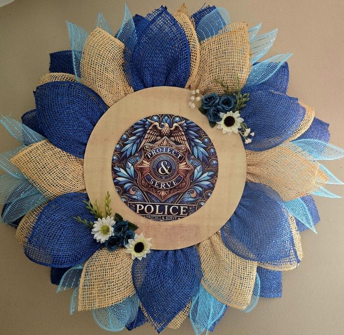 Police Wreath