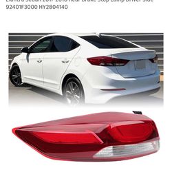 Left Outer Halogen Tail Light