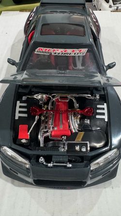Muscle Tuners Die-Cast Model Car with Opening Hood