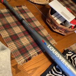 Louisville Slugger Omaha 519 BBCOR Baseball Bat 30” and 20 ounces -10 one piece construction 