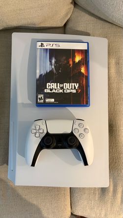 PS5 Console 1tb original disc with Controller and Game